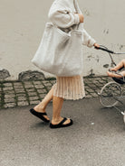 Studio Noos Teddy Mom-Bag light grey, suur kott emale helehall, mahukas kott, mähkmekott, vankrikott, all-groups