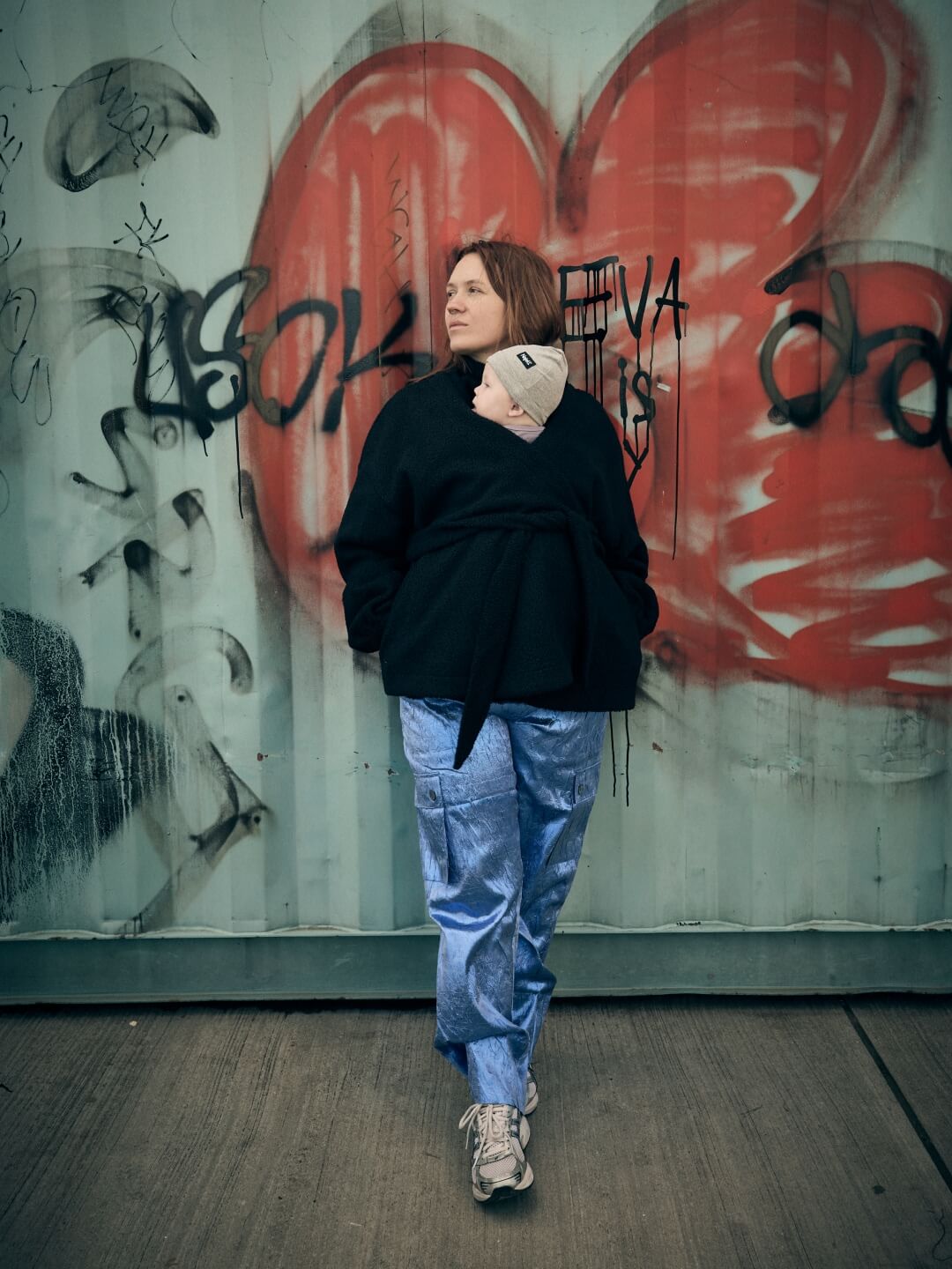 Najell carrying jacket, Najell lapsekandmisjakk, lapsekandmisjope, all-groups