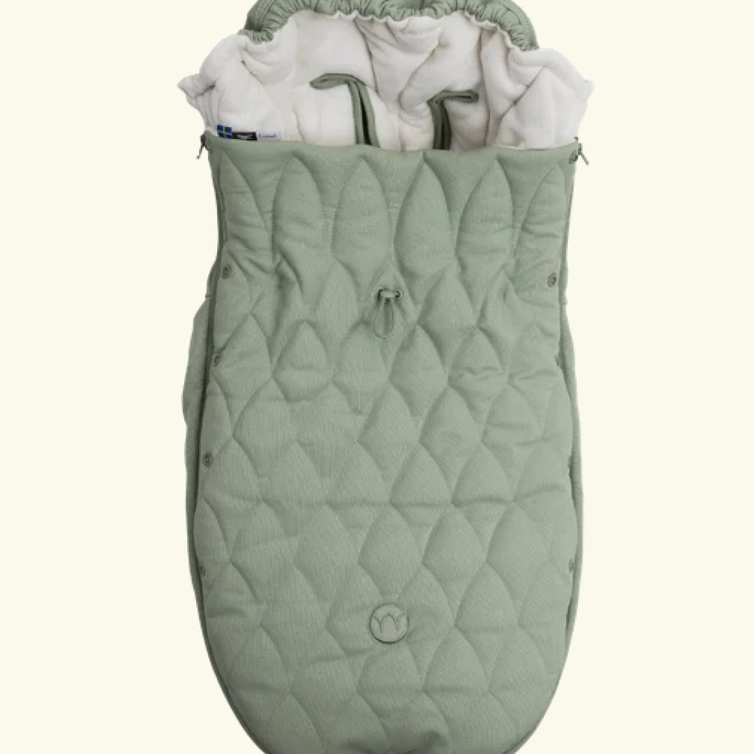 Najell universal Footmuff, Najell universaalne soojakott Sleepcarrier, Agave Green