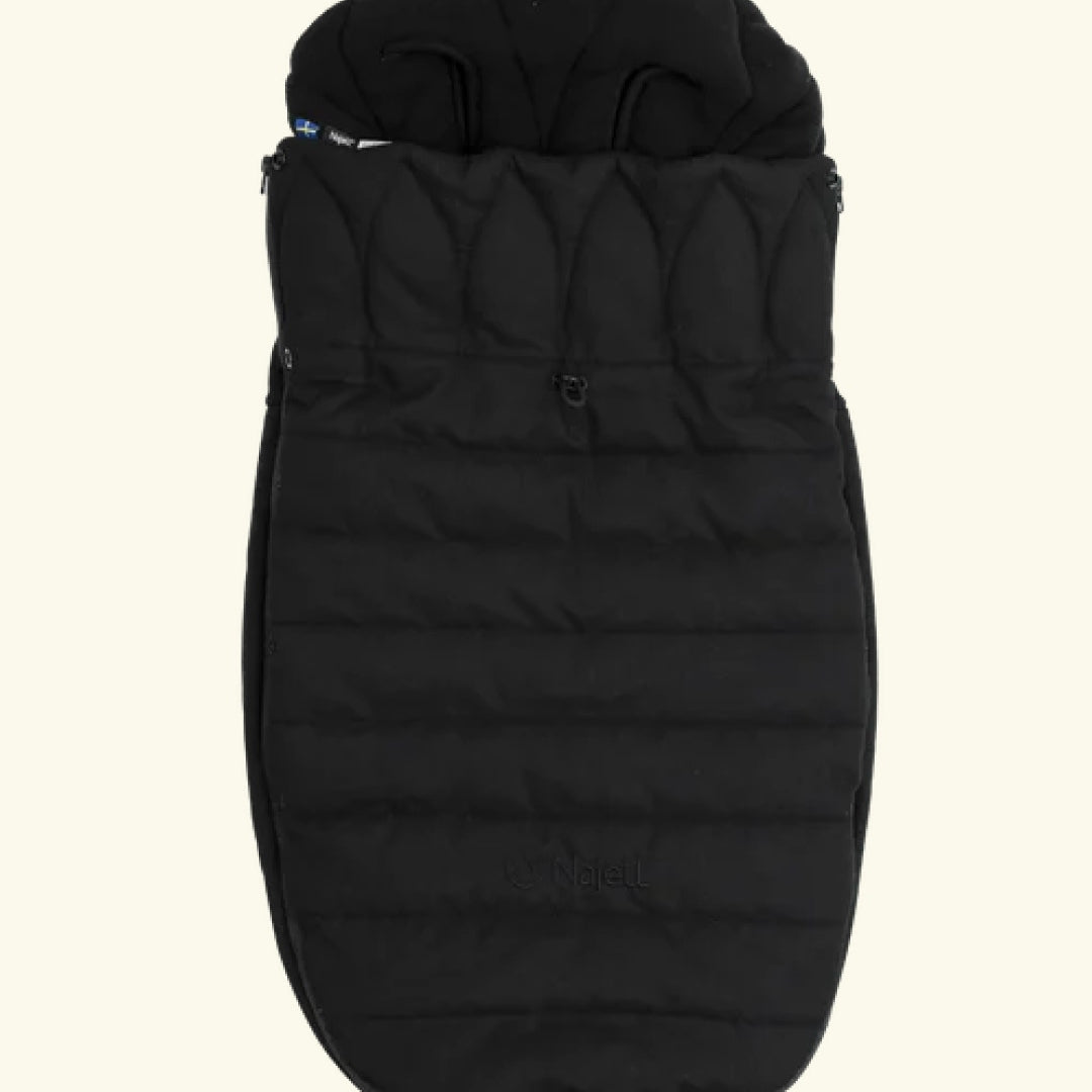 Najell universal Footmuff, Najell universaalne soojakott Sleepcarrier, Matte Black