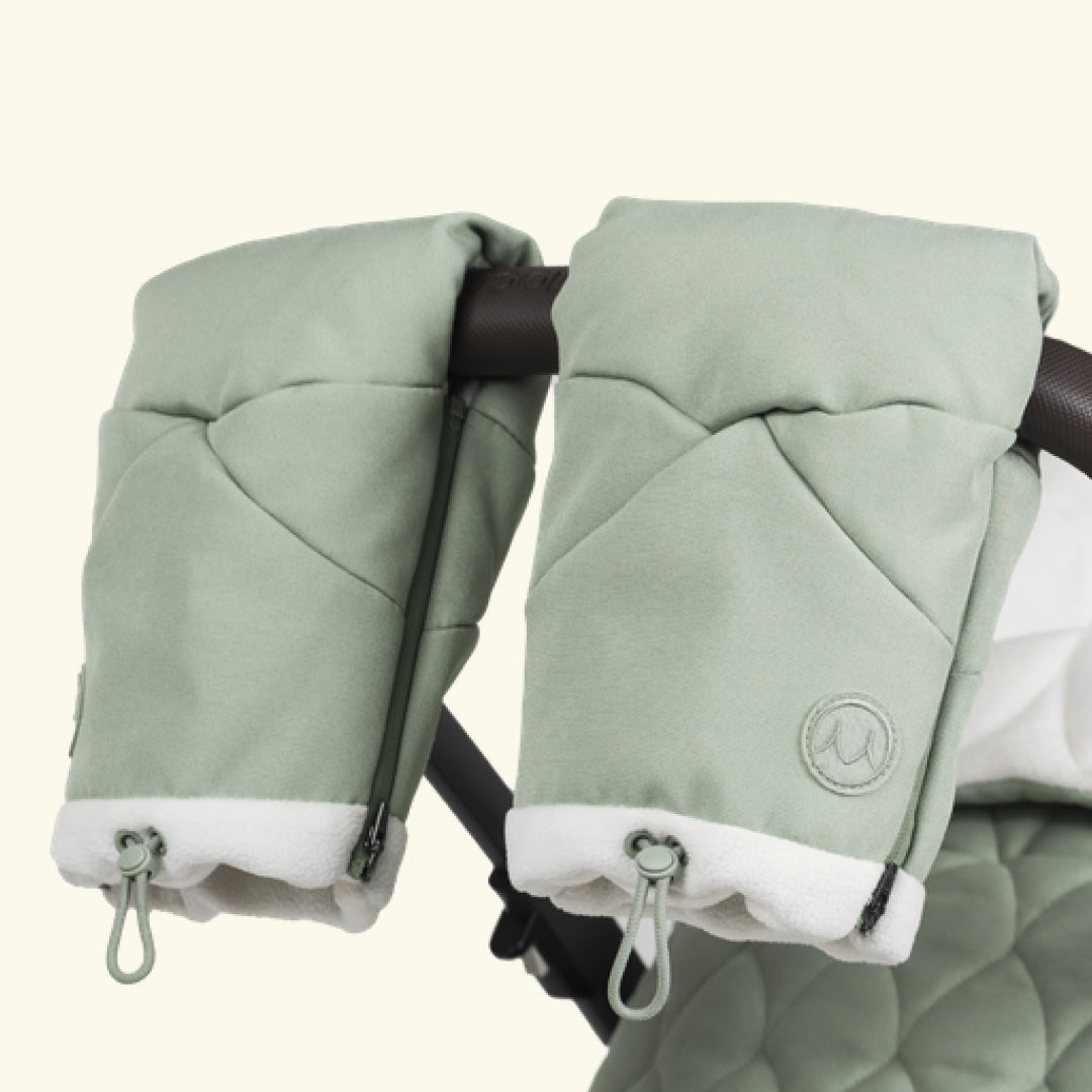 Najell Stroller Gloves, Najell vankrikindad, Agave Green