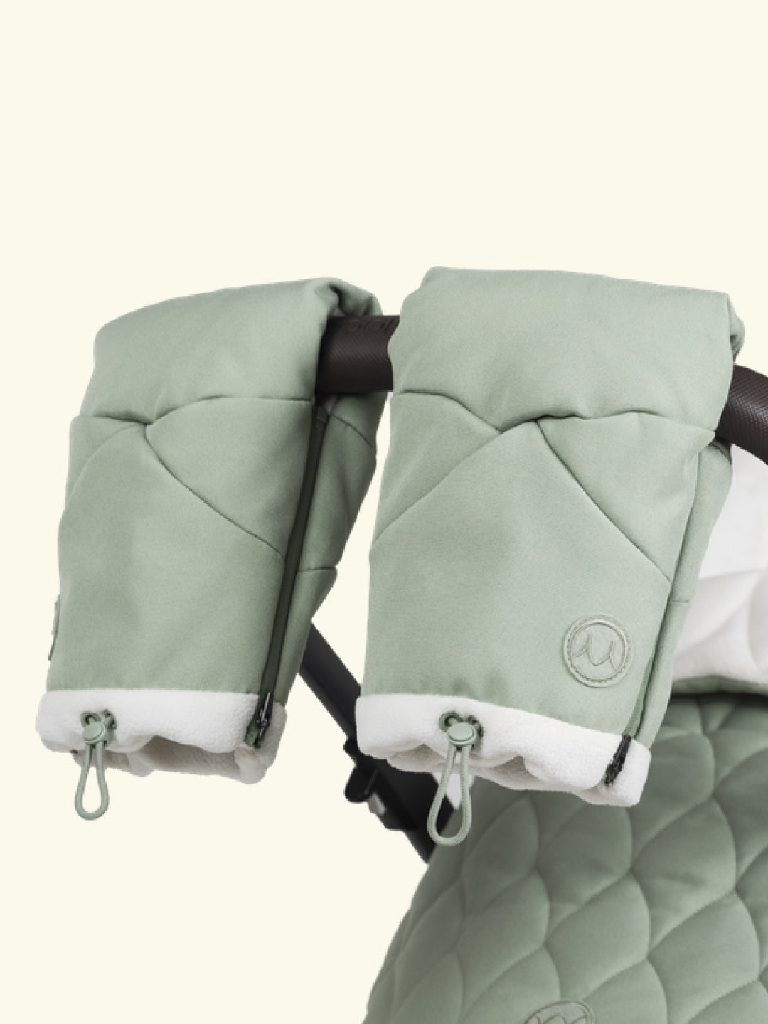 Najell Stroller Gloves, Najell vankrikindad, Agave Green