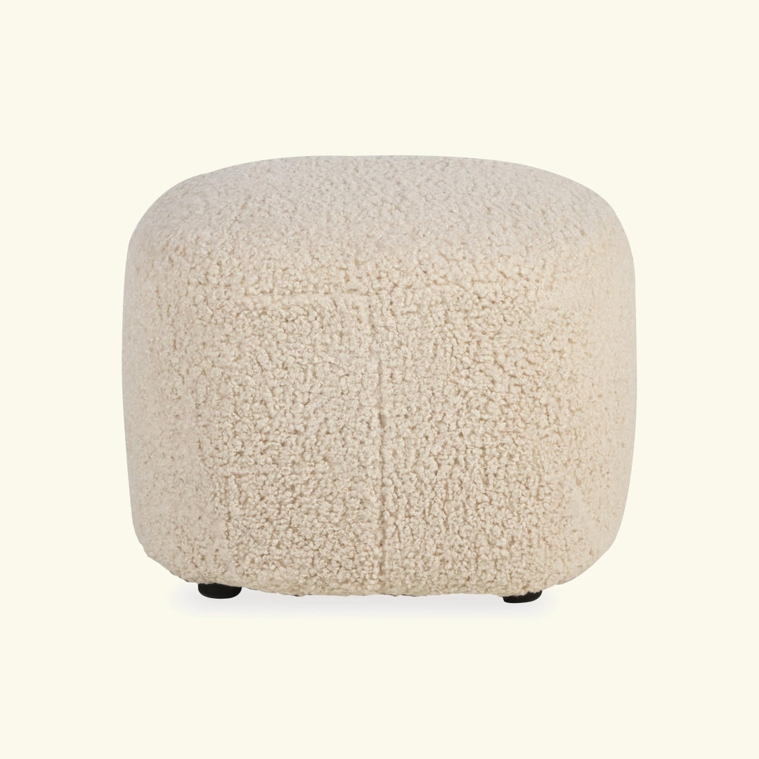 Quax Gomi Swivel & Gliding Chair's Ottoman, Quax Gomi jalatugi, Sheep