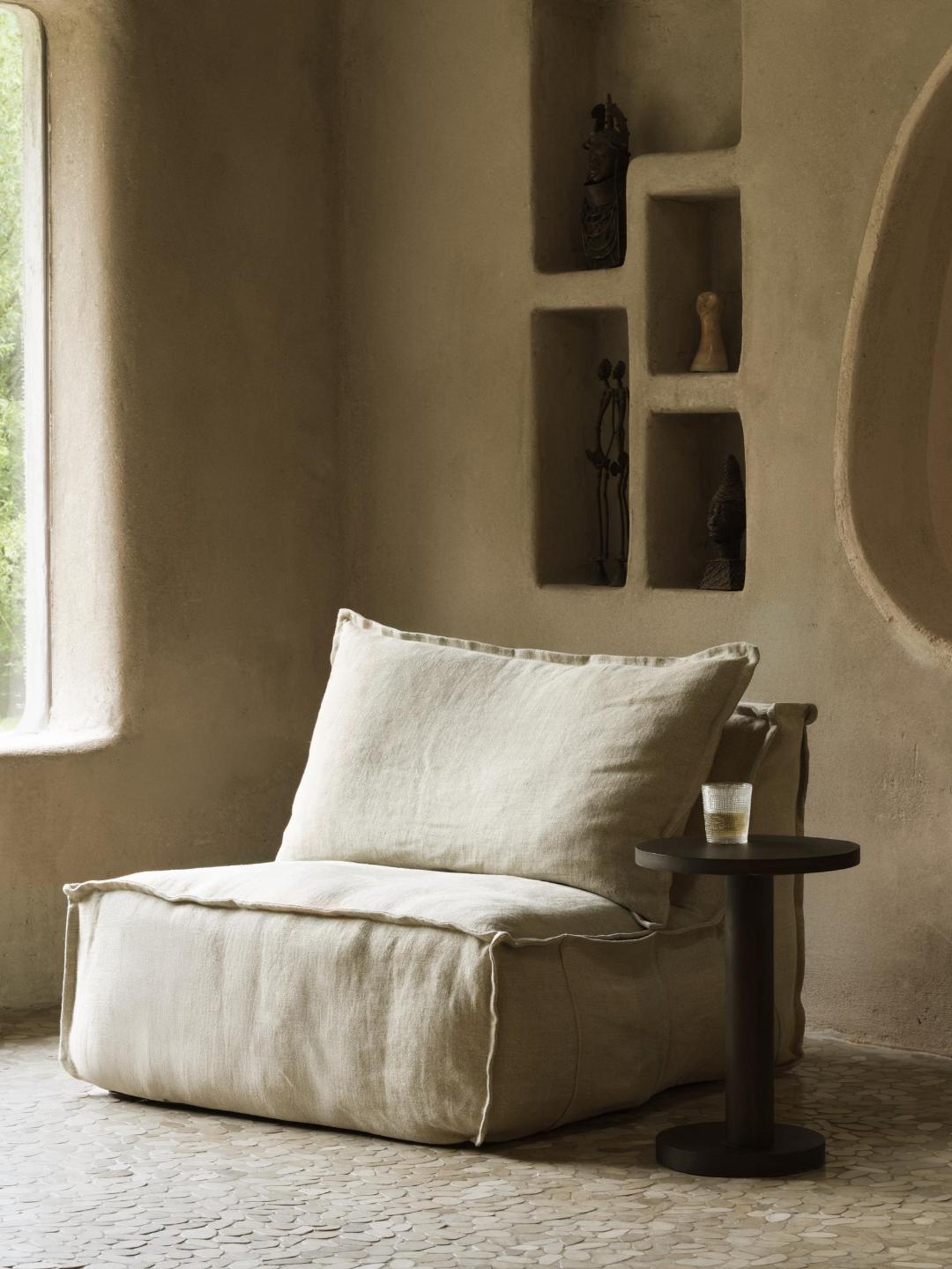 Quax Linen Lounger, Quax linane tugitool, lamamistool, diivan