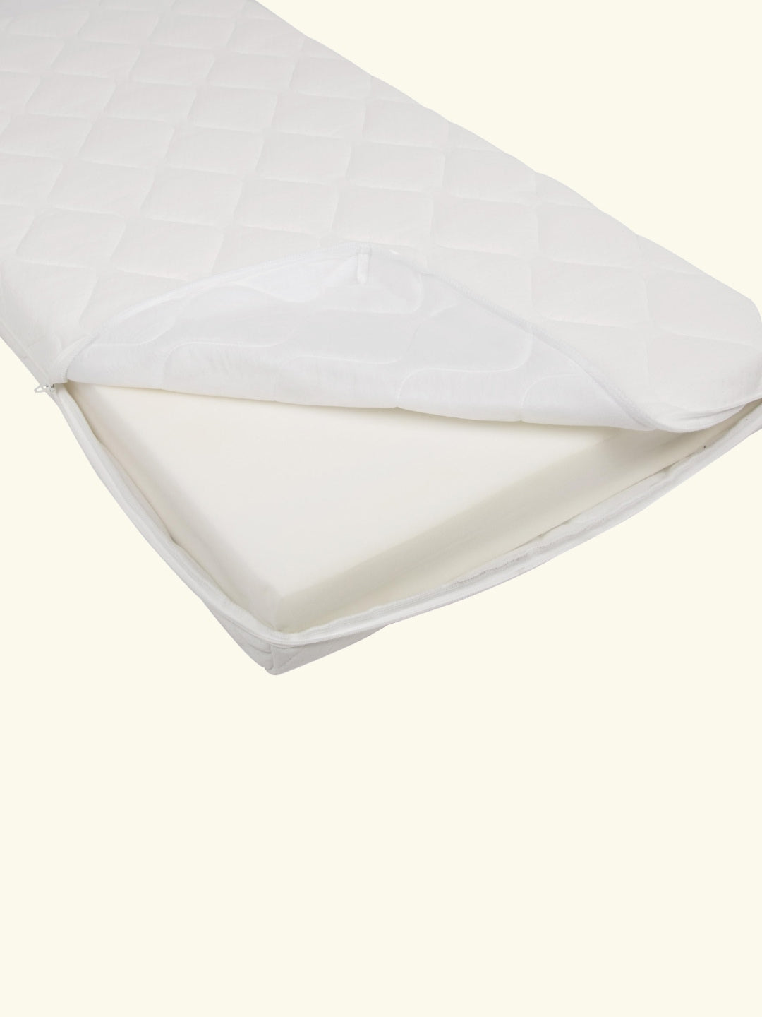 Quax baby bed mattress with zipper 120 x 60 cm, Quax beebivoodi võrevoodi madrats lukuga 120 x 60 cm