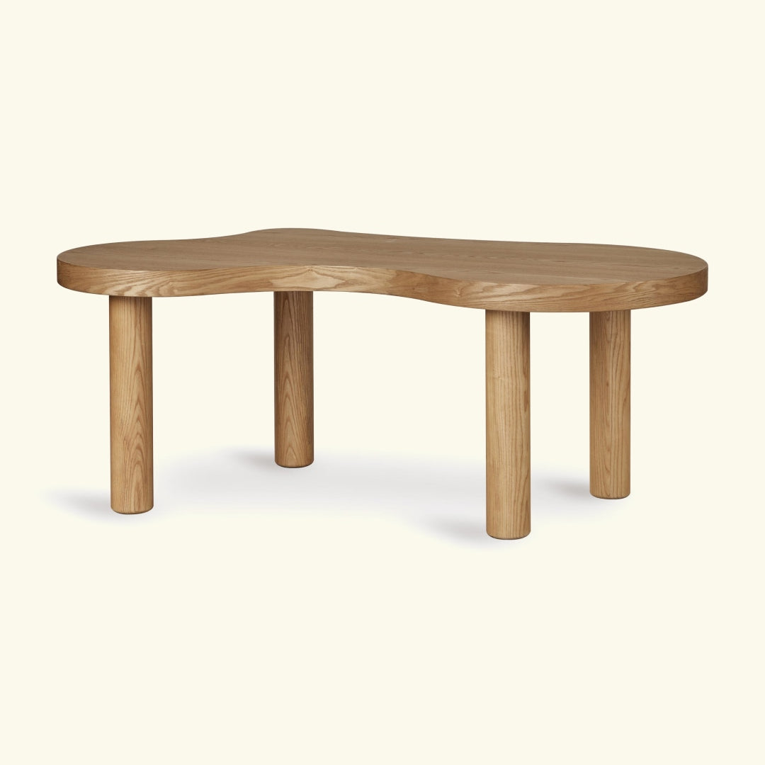 Quax Organic Modular Kids Table, Quax moodullaud lastele, laste moodullaud, diivanilaud, Natural Ash