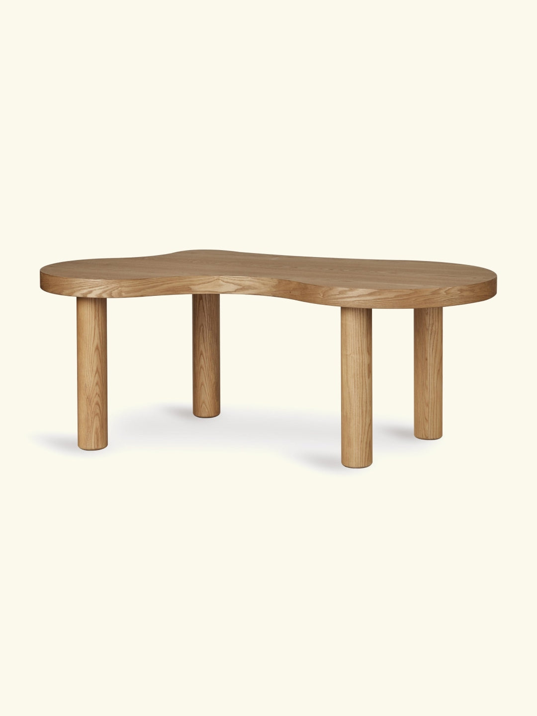 Quax Organic Modular Kids Table, Quax moodullaud lastele, laste moodullaud, diivanilaud, Natural Ash