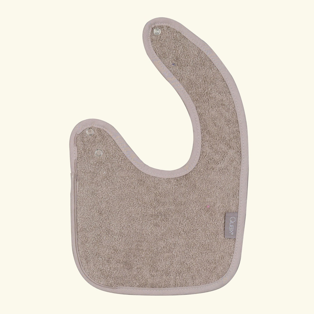 Quax terry bib small, Stohn, Quax froteekangast pudipõll, väike Stone