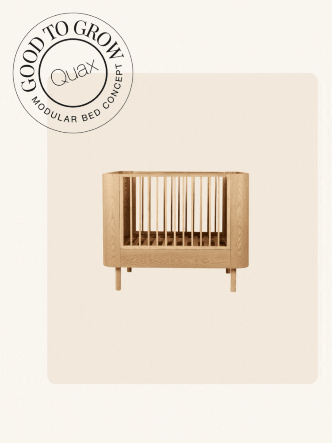 Quax Yume baby bed, Quax Yume võrevoodi, beebivoodi