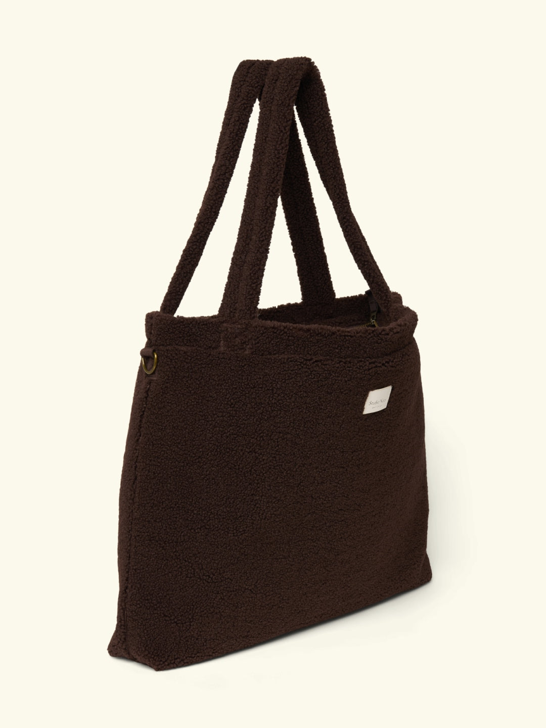 Studio Noos Teddy diaper bag, suur kott emale, mahukas kott, mähkmekott, vankrikott, Chocolate, tumepruun, all-groups