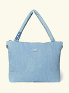 Studio Noos personalized diaper bag denim, personaliseeritud mähkmekott Denim, dark blue