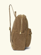 Studio Noos personalized midi backpack with front pocket Brown, Studio Noos nimeline seljakott esitaskuga Pruun, all-groups