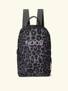 Studio Noos personalized Puffy Mini Backpack Antra Leopard, Studio Noos personaliseeritud puffy mini seljakott, lilac