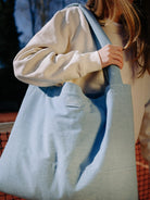 Studio Noos personalized mom-bag denim solid, Studio Noos personaliseeritud mom-bag, denim, all-groups