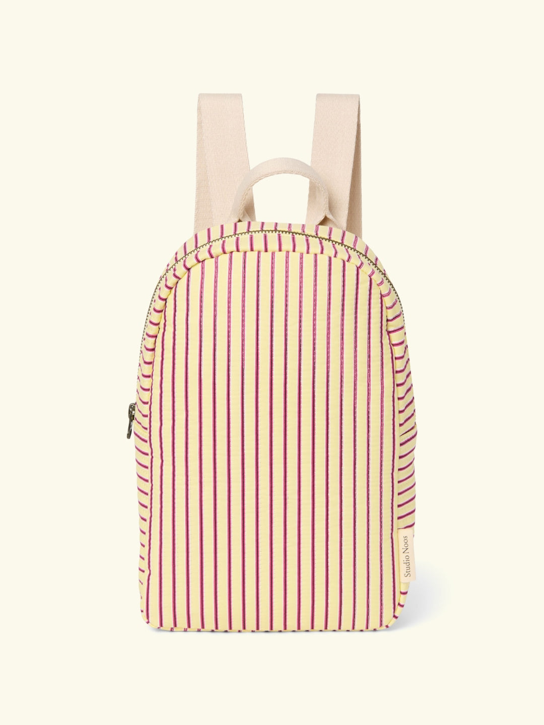 Studio Noos Poplin mini backpack, Studio Noos Poplin mini seljakott, Butter Yellow