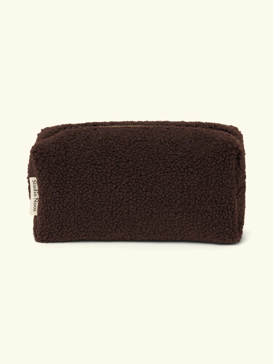 Studio Noos Teddy Pouch, Studio Noos Teddy kosmeetikakott, Chocolate, all-groups
