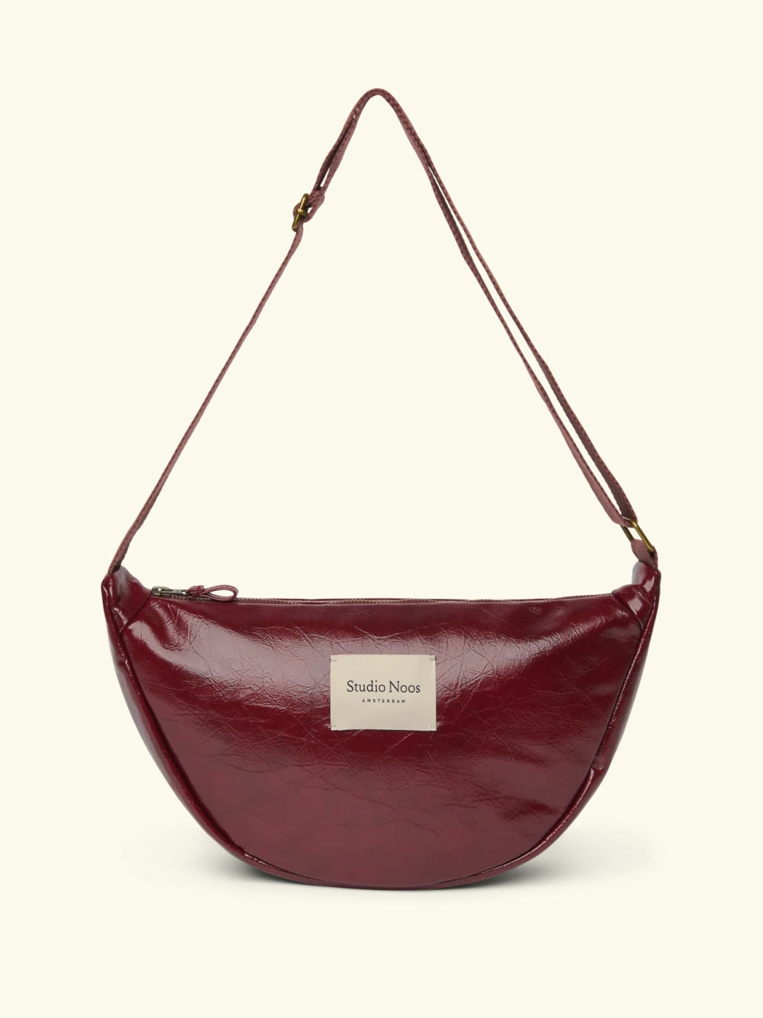 Studio Noos vegan leather fanny pack adult, Studio Noos vegannahast fanny pack, vöökott, õlakott, Burgundy