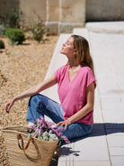 Tajinebanane Lin'declassable t-shirt, Tajinebanane imetamispluus roosa