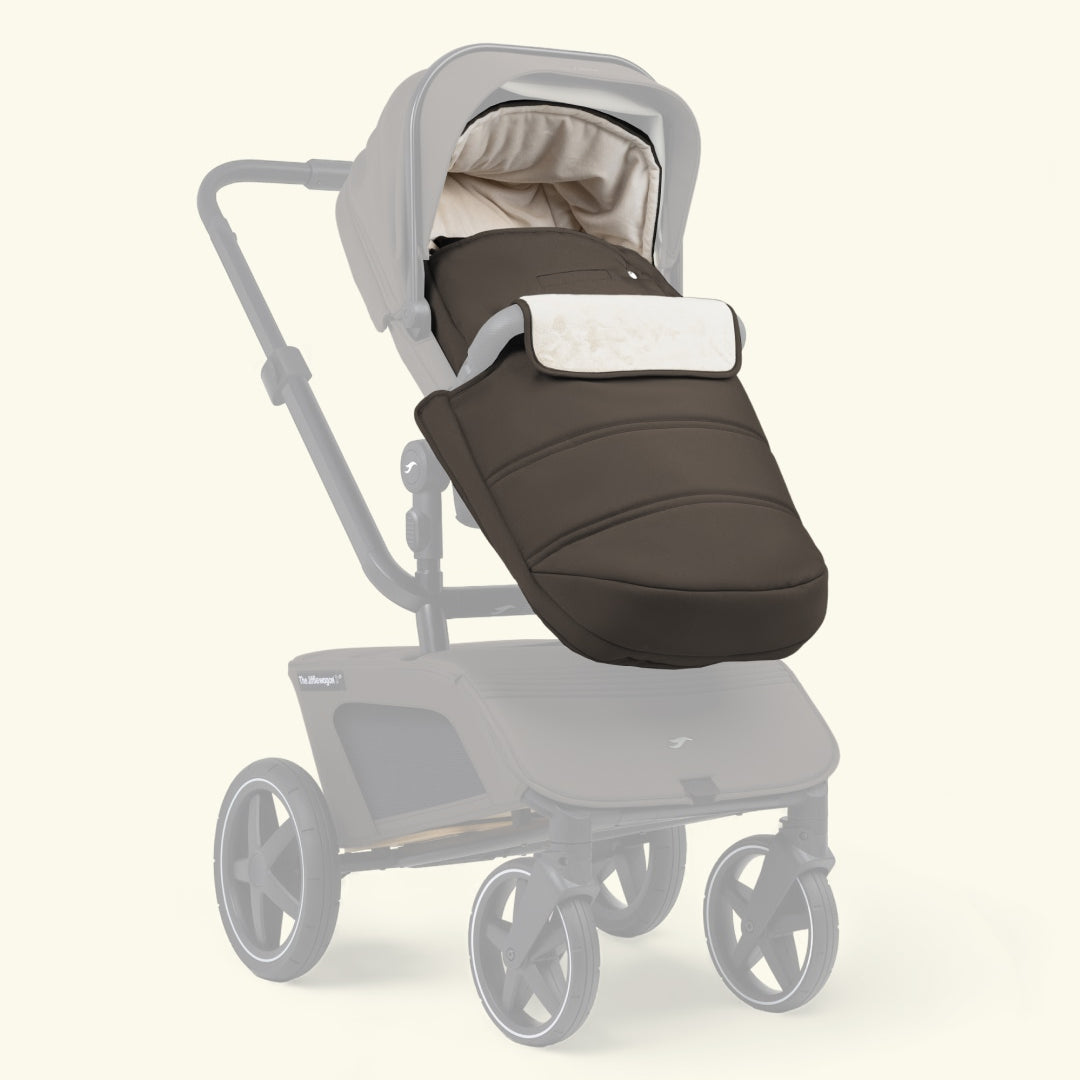The Jiffle wagon footmuff, pine, The Jiffle wagon soojakott pine, Oak