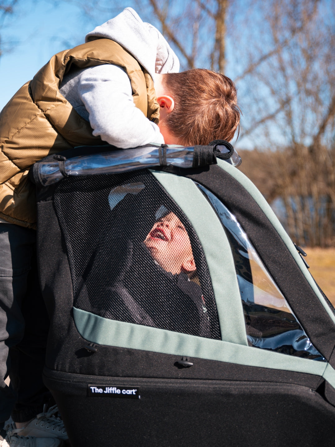 The Jiffle wagon cart cabin, The Jiffle wagon järelveetava käru kabiin