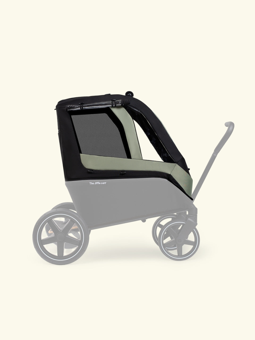 The Jiffle wagon cart cabin, The Jiffle wagon järelveetava käru kabiin