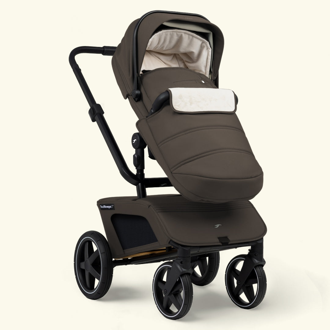 The Jiffle wagon footmuff, Oat, The Jiffle wagon soojakott Oat