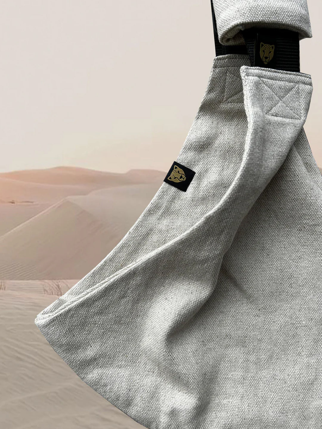 Wildride toddler carrier linen sand, Wildride väikelapse kandekott linande sand