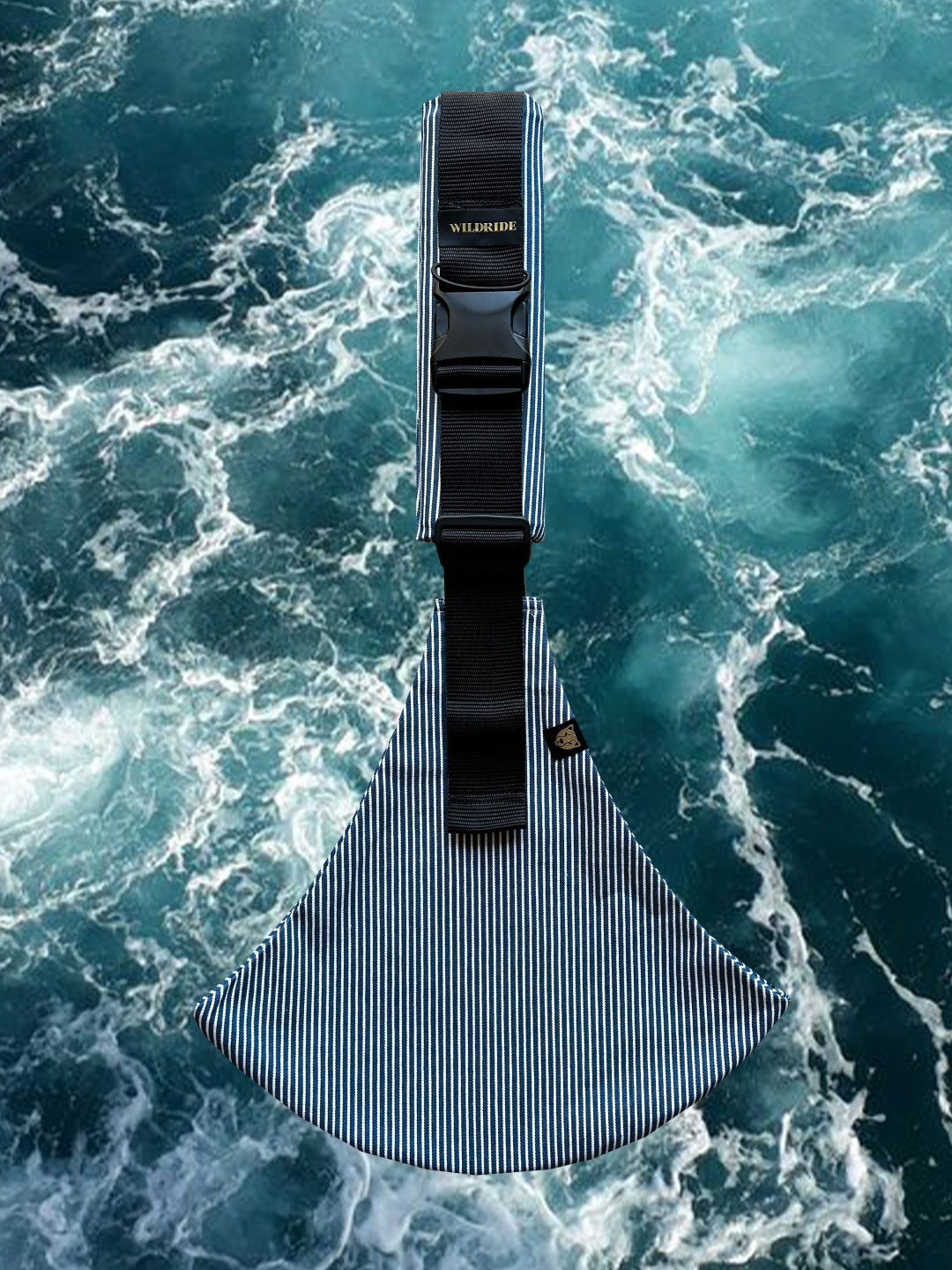 Wildride toddler swing carrier Indigo Stripes, Wildride väikelapse kandekott Indigo Stripes