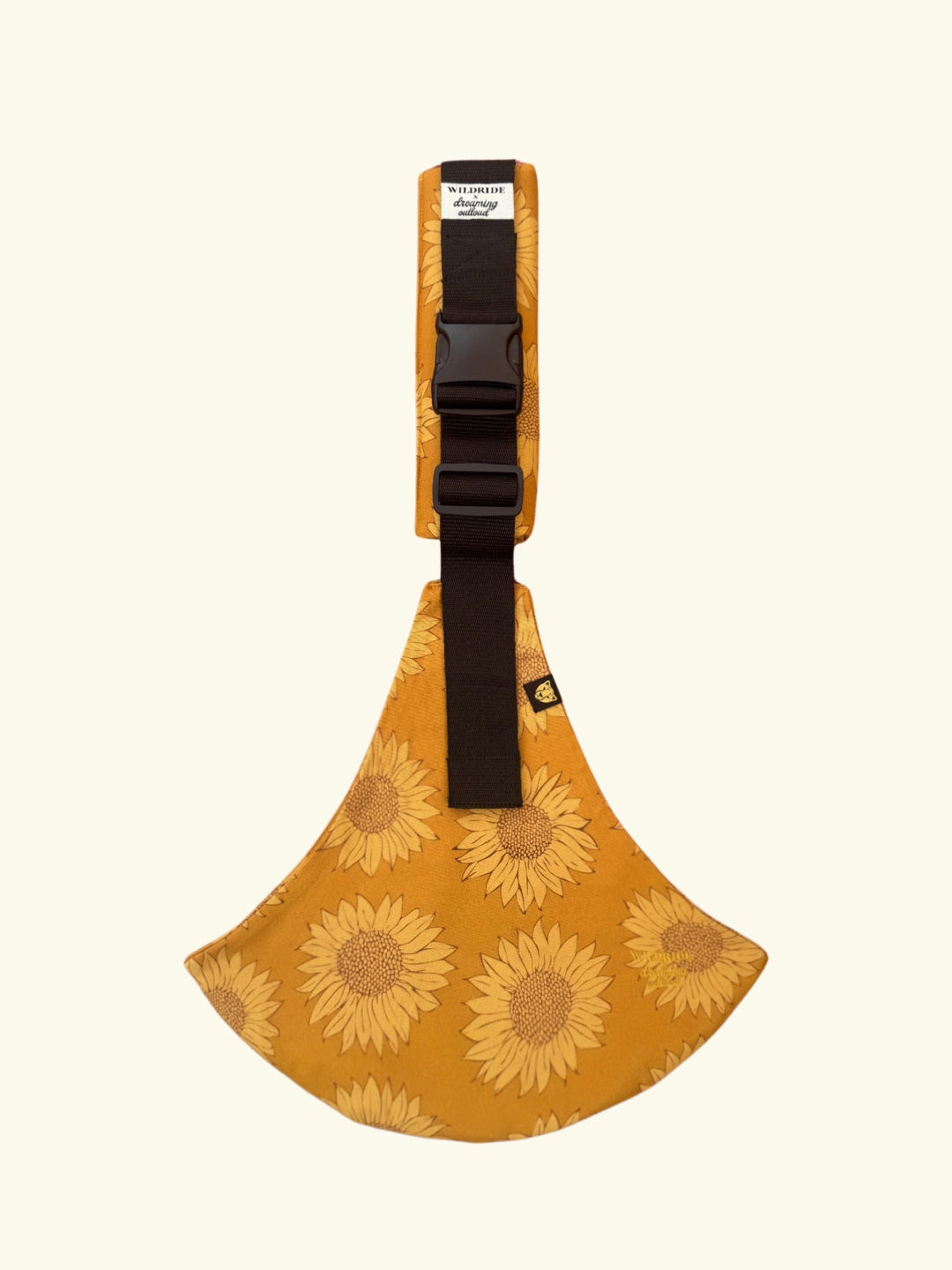 Wildride Toddler Swing Carrier Sunflower, Wildride väikelapse kandekott päevalilled