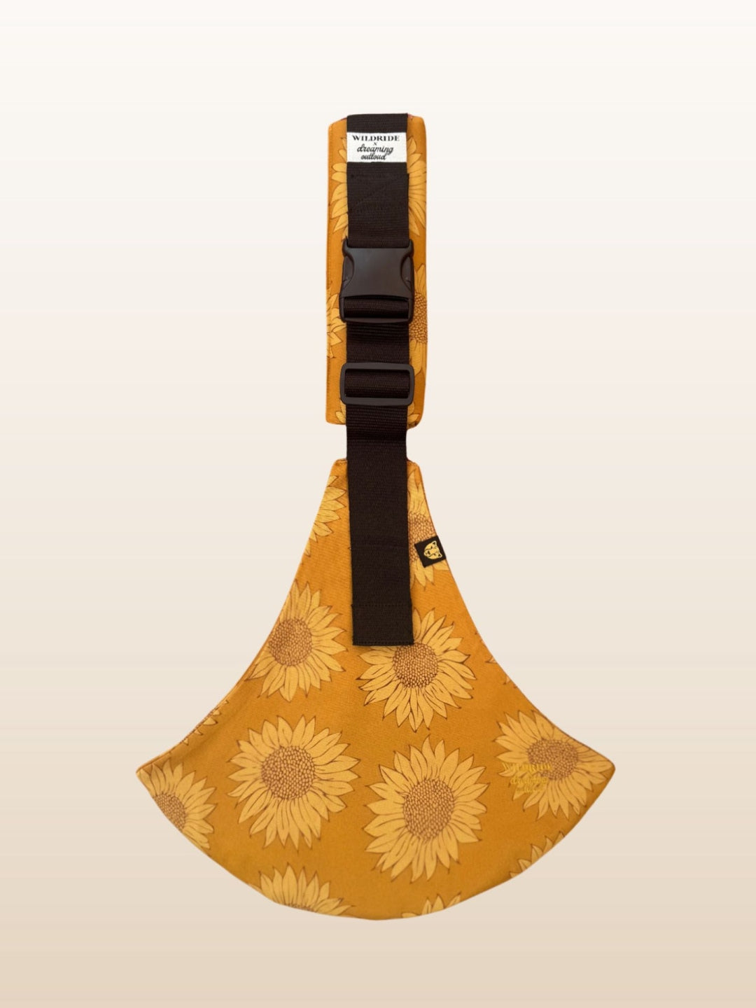 Wildride Toddler Swing Carrier Sunflower, Wildride väikelapse kandekott päevalilled