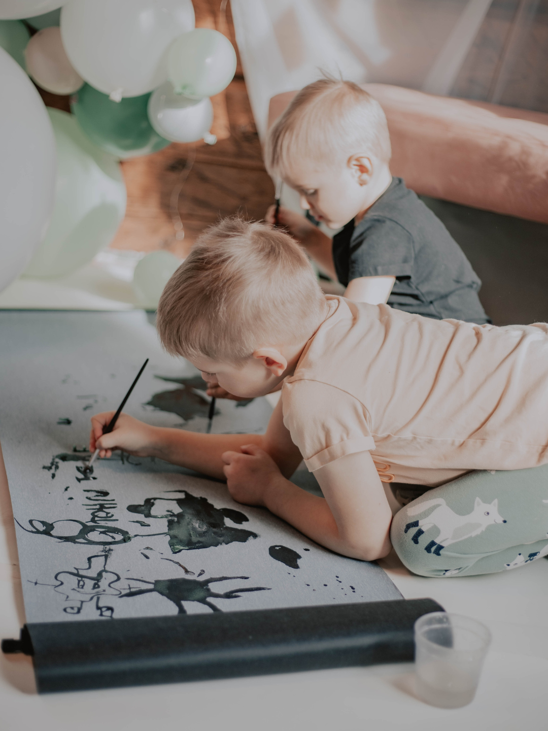 Babyluv Studio võlurull, komplekt koos pintsliga, Magic Roll with a Brush