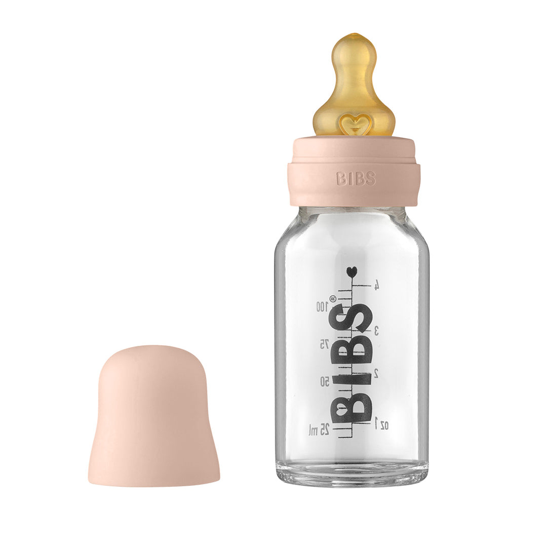 BIBS Baby Glass Bottle, BIBS klaasist lutipudel