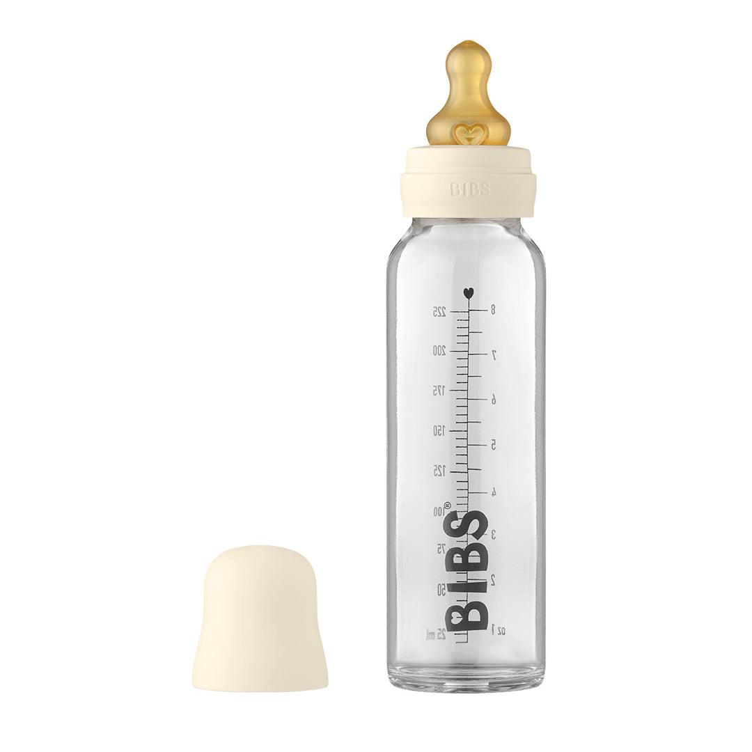 BIBS Baby Glass Bottle, BIBS klaasist lutipudel