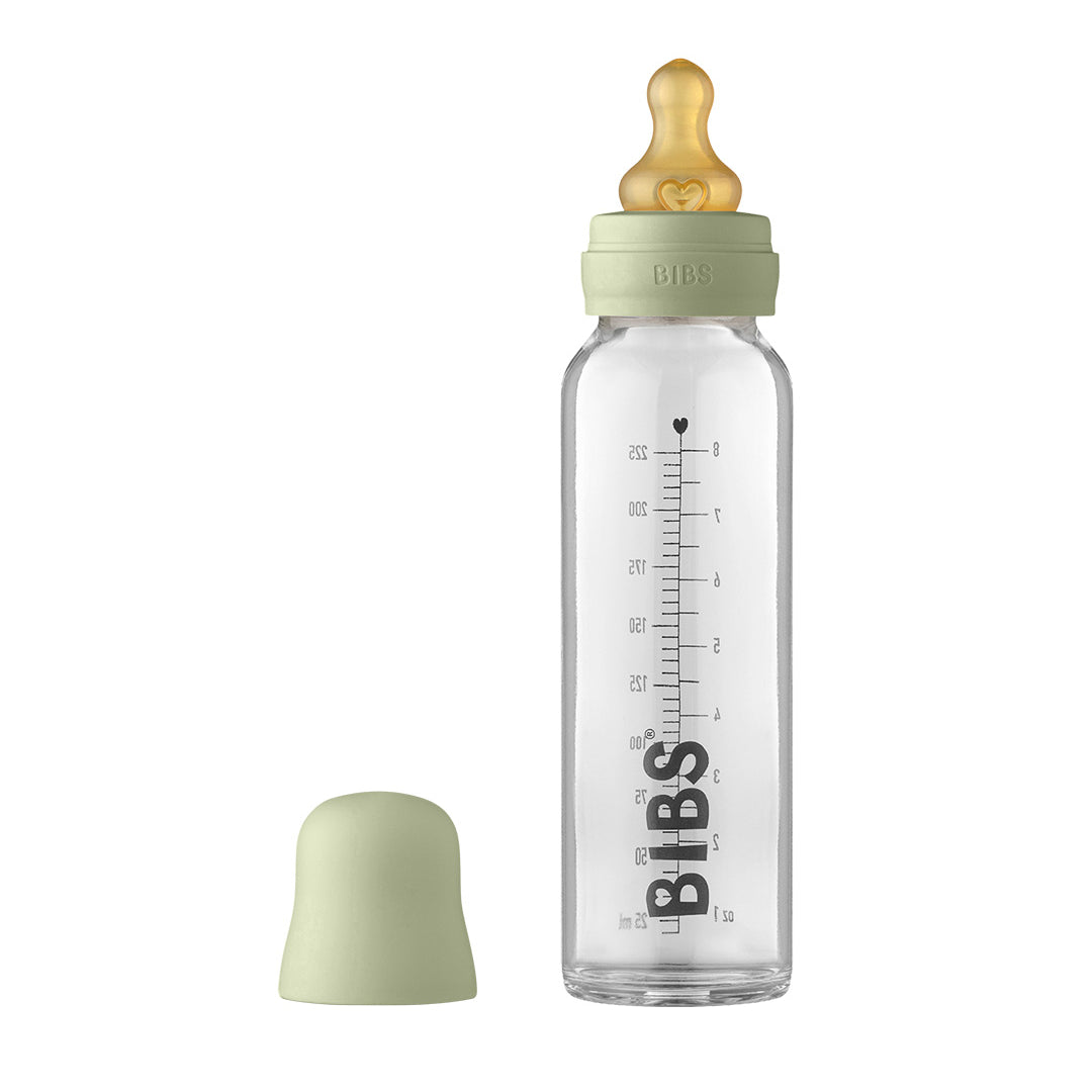 BIBS Baby Glass Bottle, BIBS klaasist lutipudel