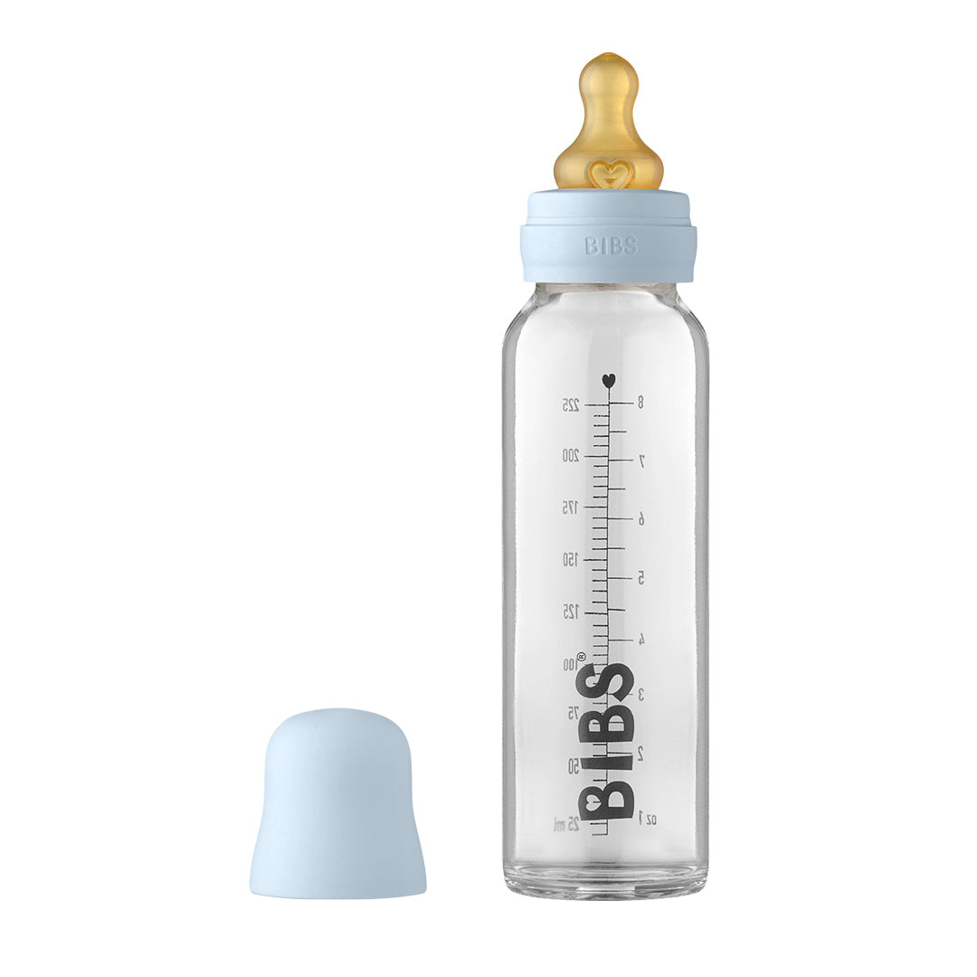 BIBS Baby Glass Bottle, BIBS klaasist lutipudel