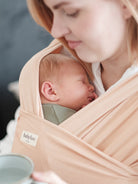 Babyluv Studio Bamboo Baby Wrap Peachy beige, Babyluv Studio bambusest kandelina Peachy beige