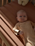 Babyluv Studio Bamboo Kimono Sleeping Gown Oceanside, Babyluv Studio bambusest beebi magamiskott Peachy beige