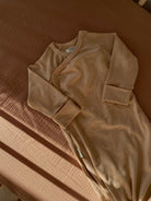 Babyluv Studio Bamboo Kimono Sleeping Gown Oceanside, Babyluv Studio bambusest beebi magamiskott Peachy beige