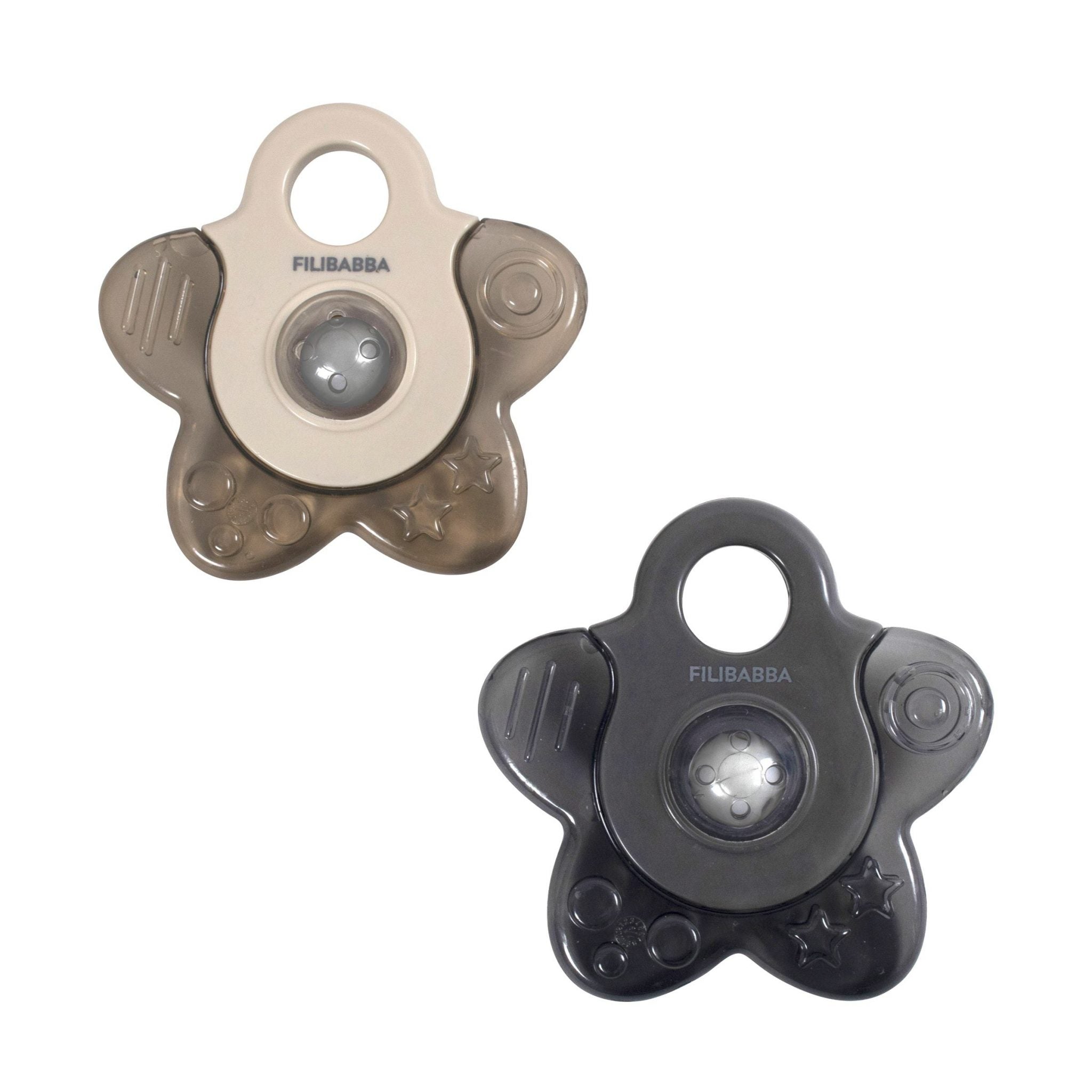Filibabba Teether - Cooling Star 2-Pack, Filibabba jahutavad närimisrõngad, 2 pakk