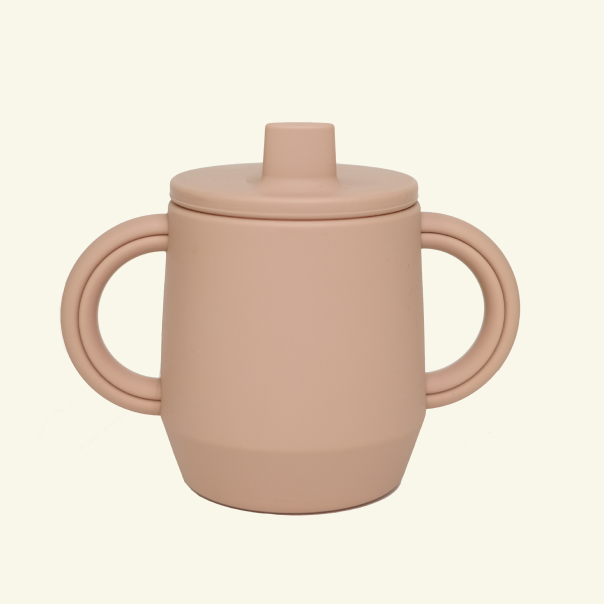 Atelier Keen Silicone Sippy Cup, Atelier Keen silikoonist sangadega joogitops, Nude