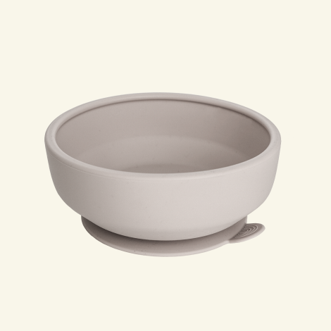 Atelier Keen silicone suction bowl, Atelier Keen silikoonist iminapaga kauss, Greige