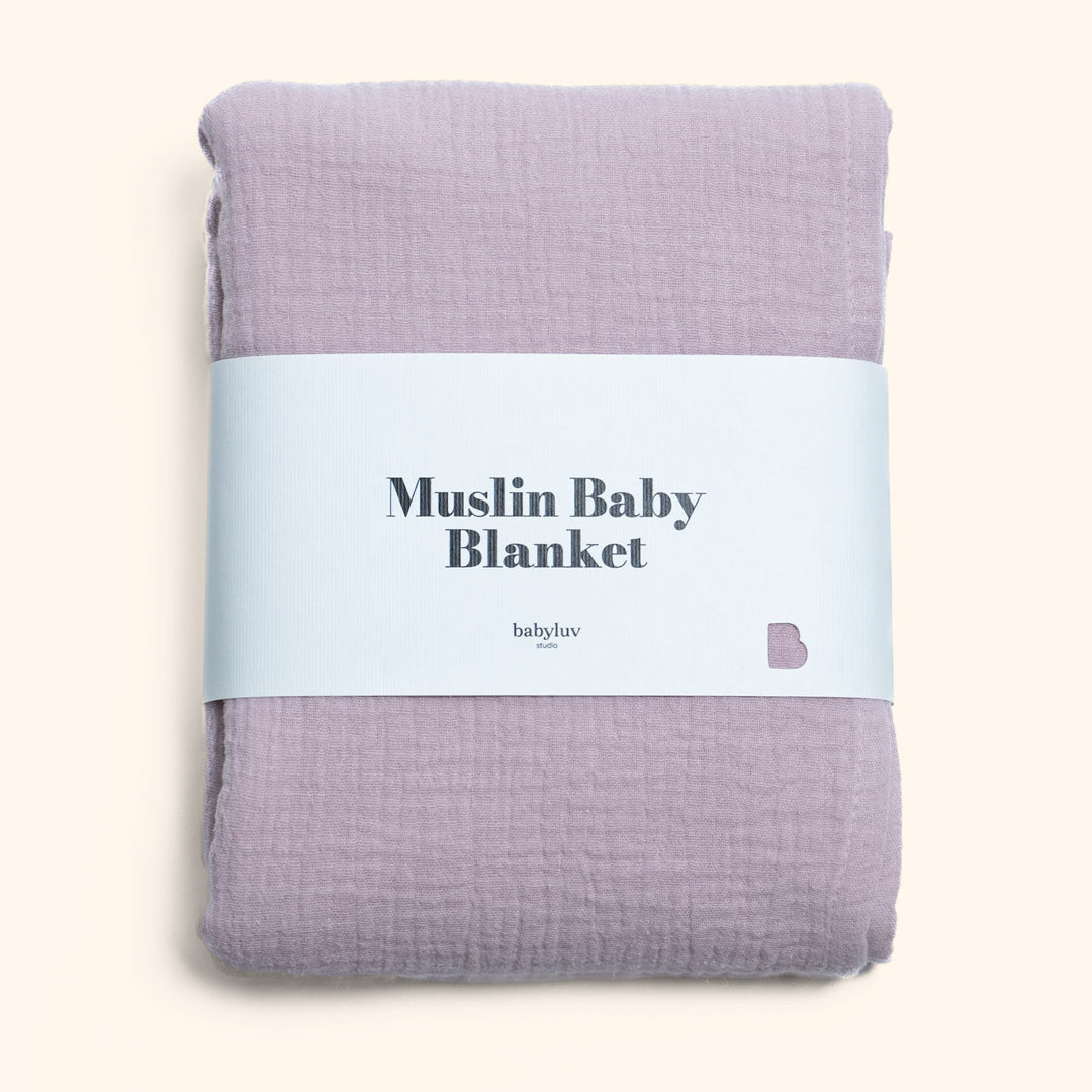 Babyluv Studio Muslin Baby Blanket, Babyluv Studio musliinist beebitekk, musliintekk, värv roosa fairy dust