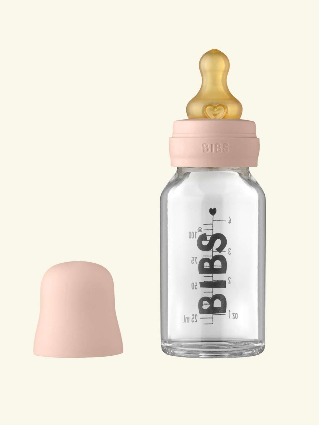BIBS Baby Glass Bottle, BIBS klaasist lutipudel, all-groups