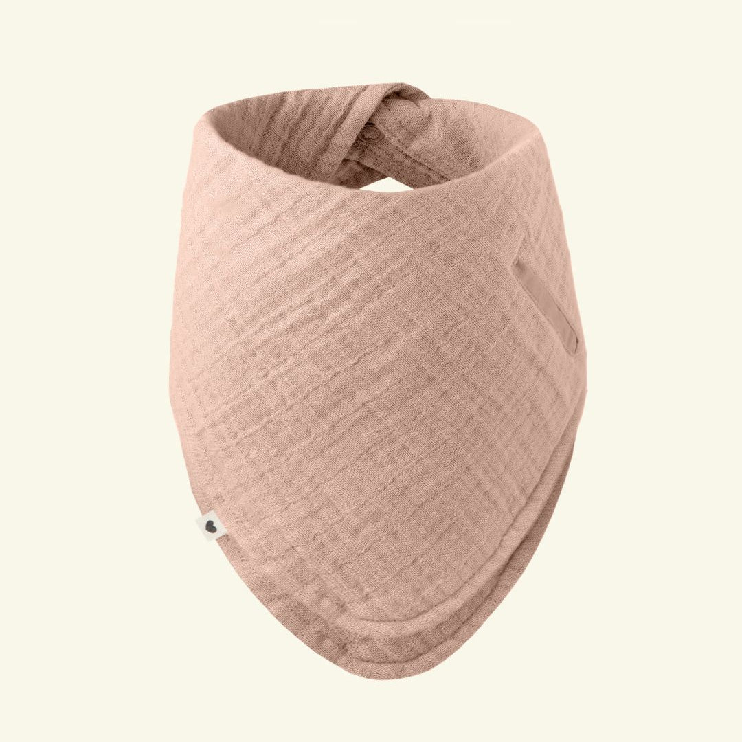 BIBS Bandana Bib, BIBS Bandana Bib musliinist pudipõll, blush roosa