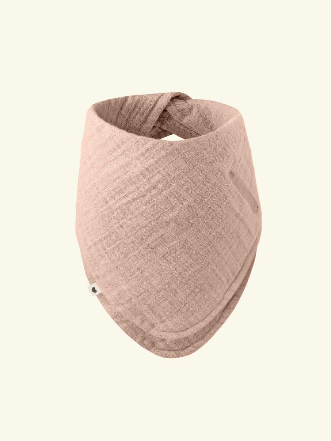 BIBS Bandana Bib, BIBS Bandana Bib musliinist pudipõll, blush roosa
