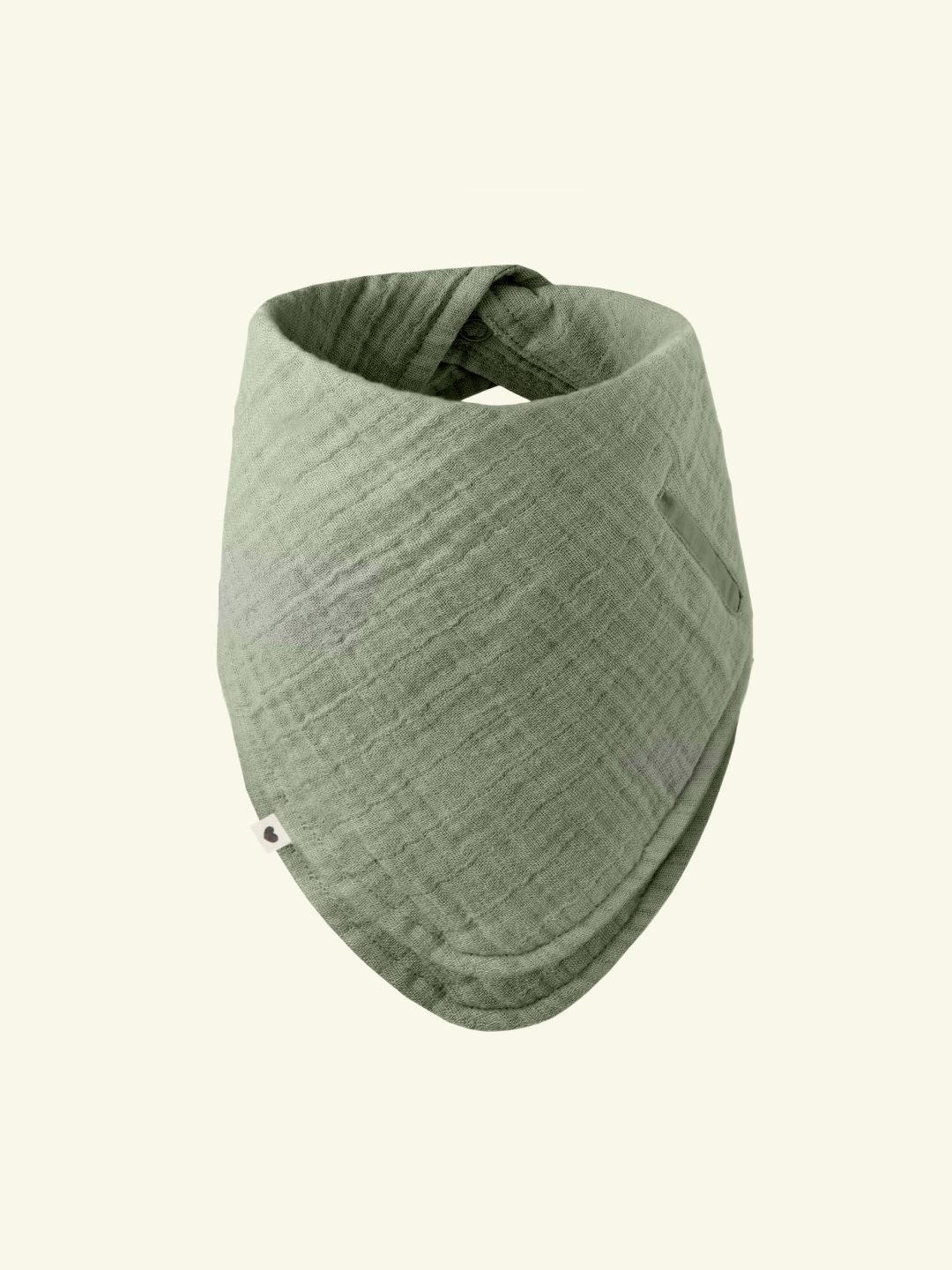 BIBS Bandana Bib, BIBS Bandana Bib musliinist pudipõll, sage roheline