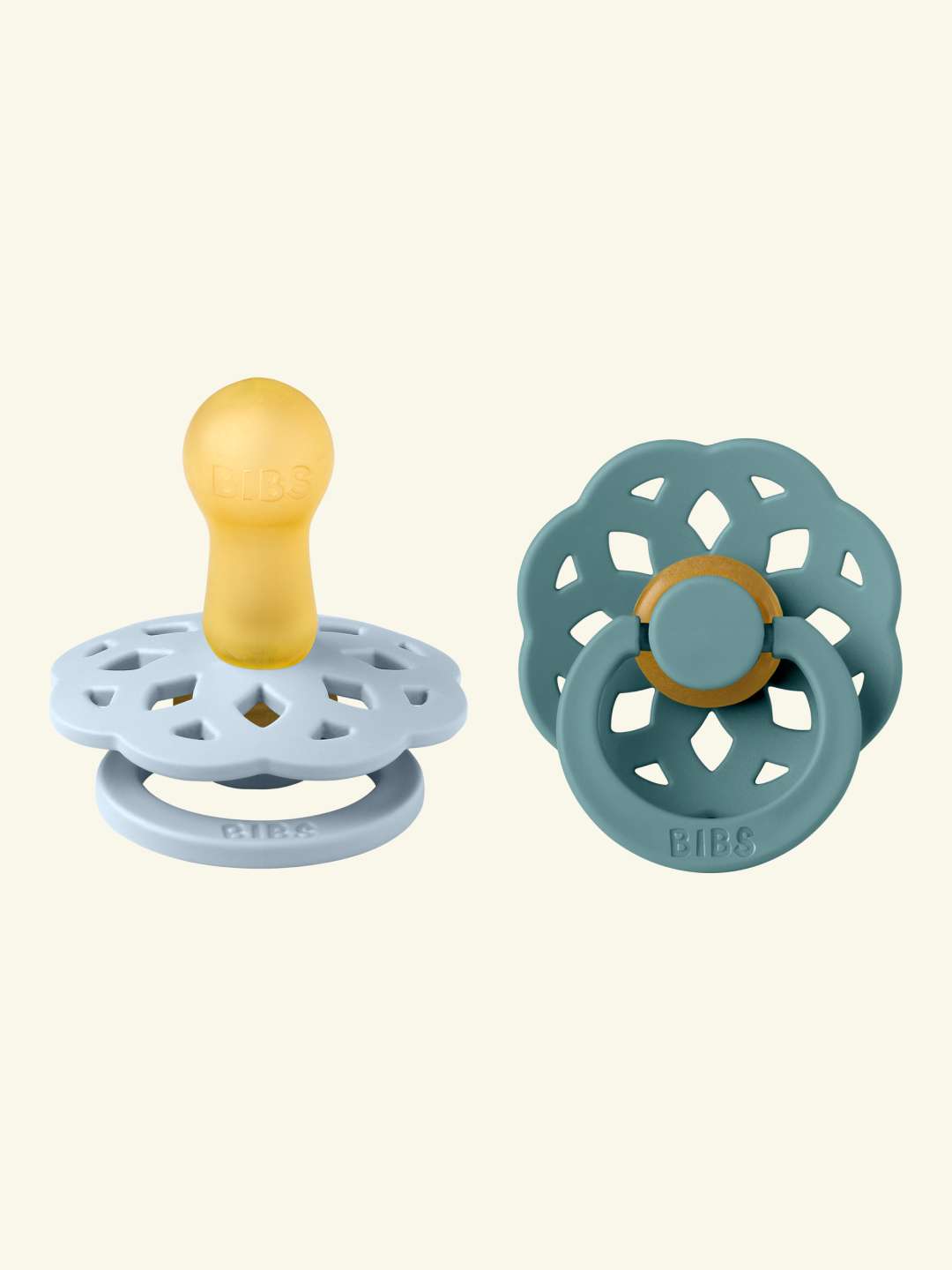 BIBS Boheme Pacifiers, BIBS Boheme lutid, naturaalsest kummist lutid