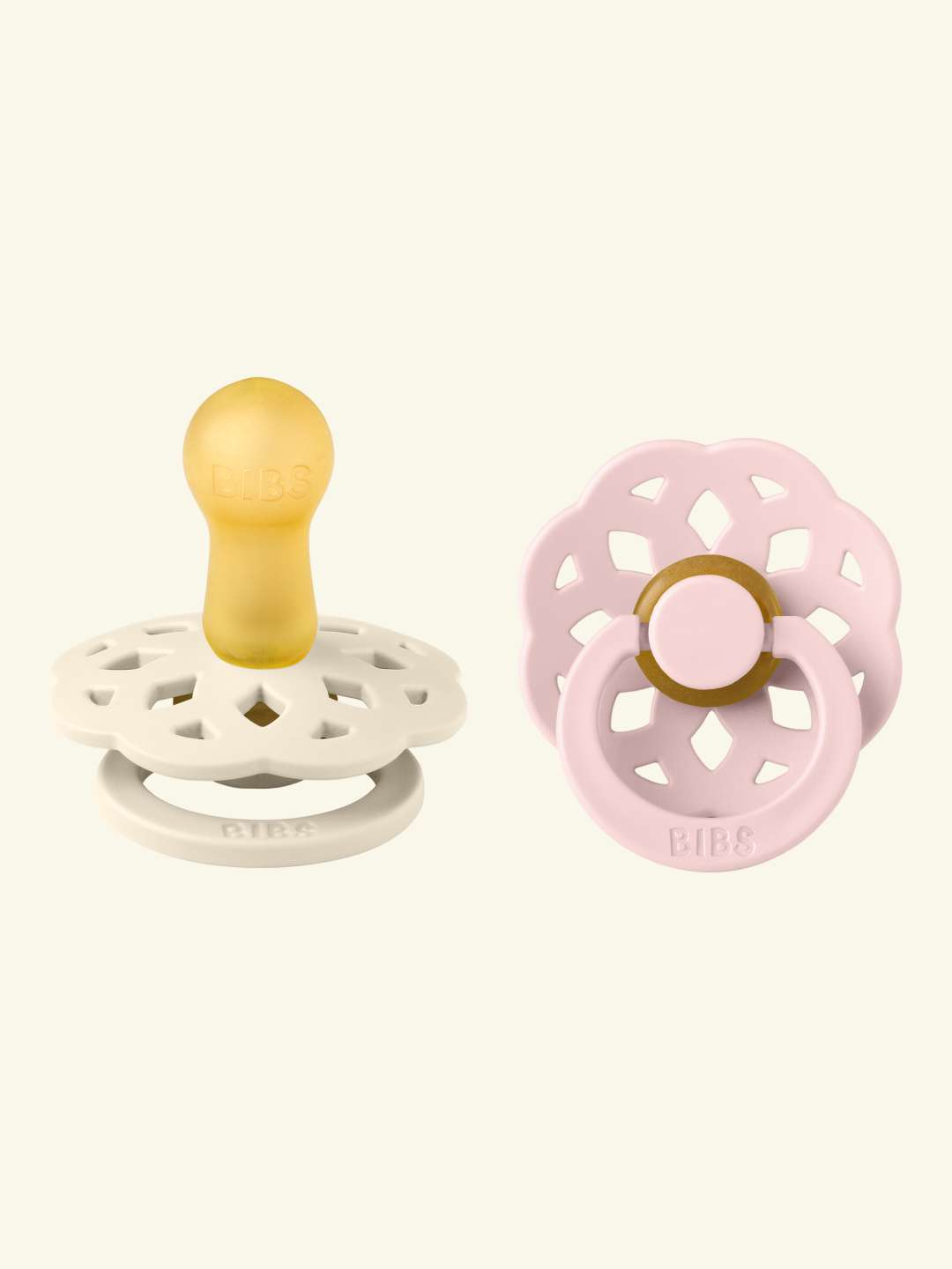 BIBS Boheme Pacifiers, BIBS Boheme lutid, naturaalsest kummist lutid