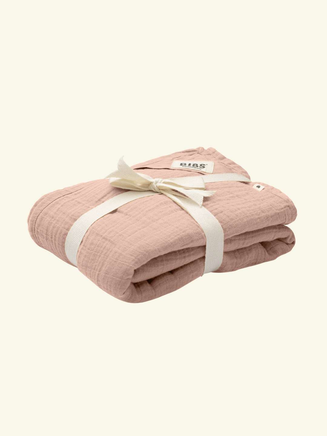 BIBS Cuddle Swaddle baby blanket, BIBS musliinist beebitekk, Blush