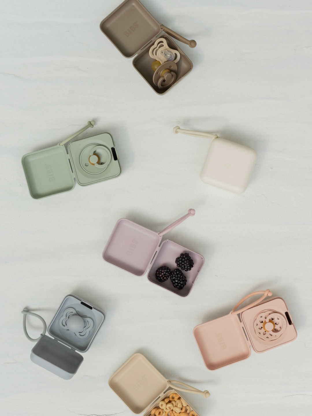 BIBS Pacifiers Box, BIBS lutikarp, all-groups